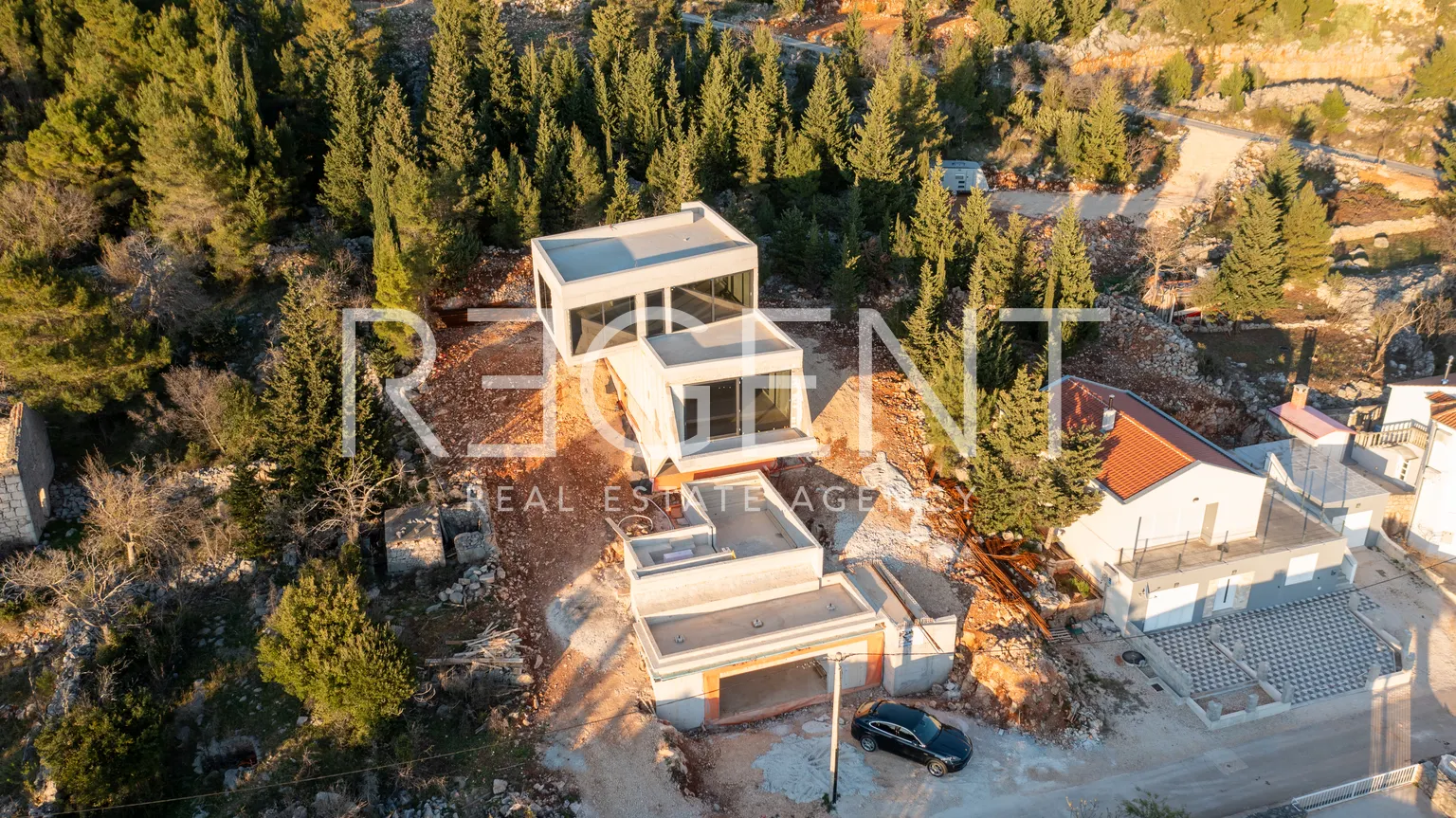 Starigrad, Paklenica - Dizajnová vila s panoramatickým výhľadom na more a Velebit