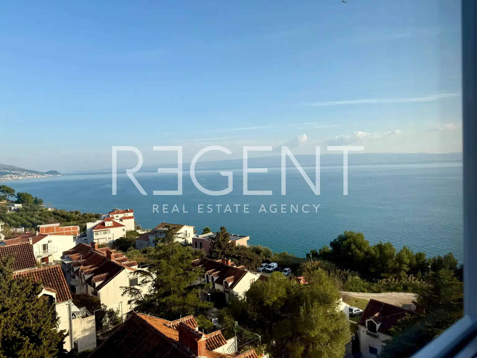 Split, Duilovo - Zwei-Zimmer-Wohnung mit Loggia und Meerblick