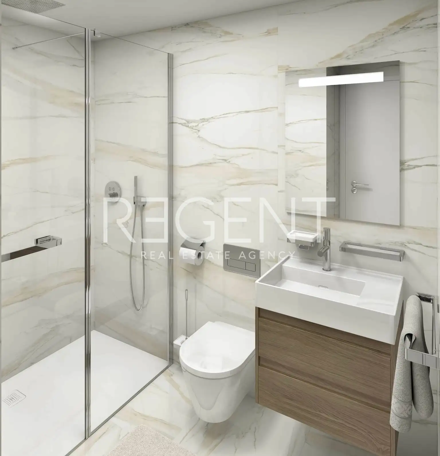 Zagrzeb, Ribnjak, Gold Residence – Pięciopokojowe mieszkanie w centrum miasta 143 m2