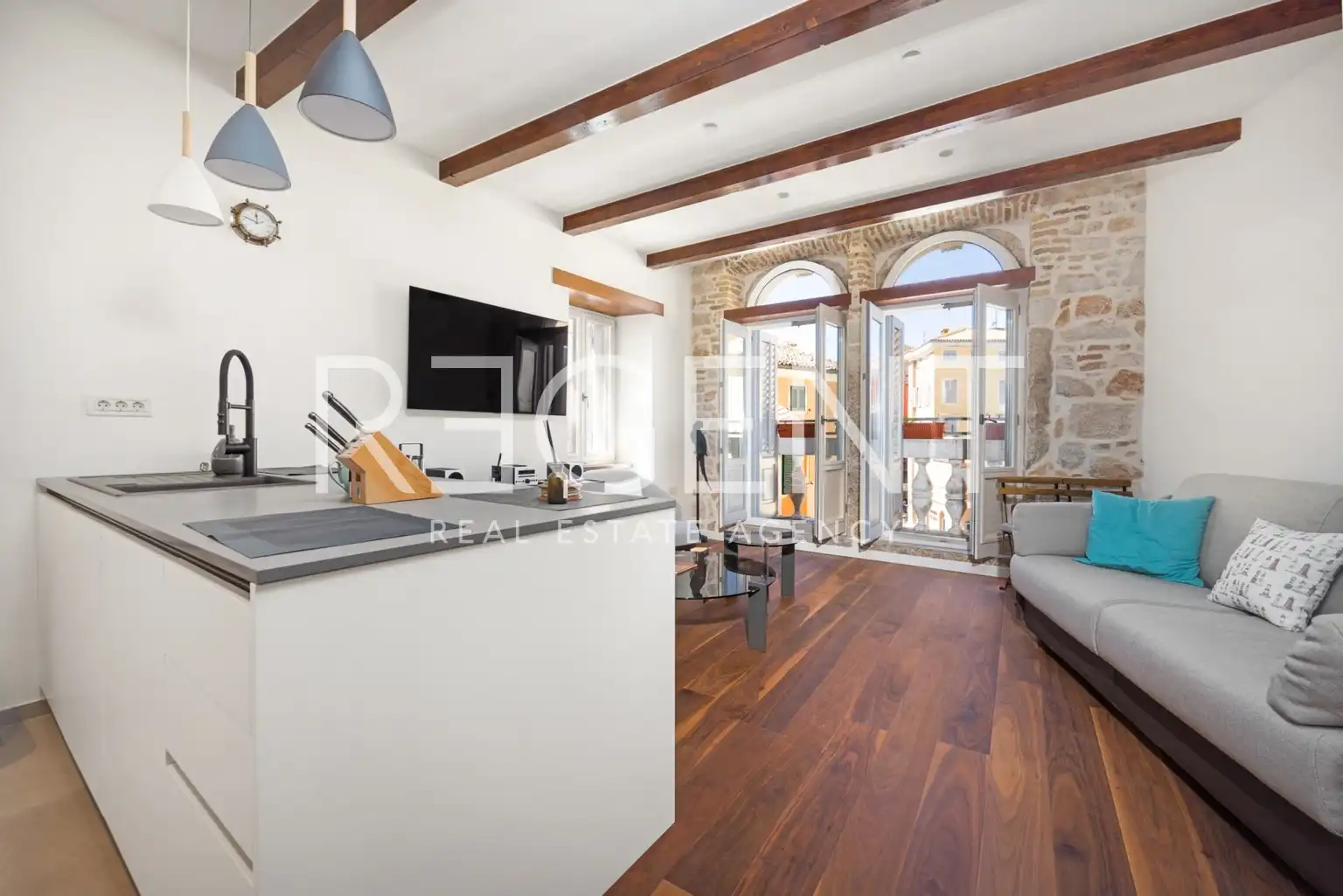 Istrie, Rovinj - Jedinečný byt v samotném srdci města 100 m2