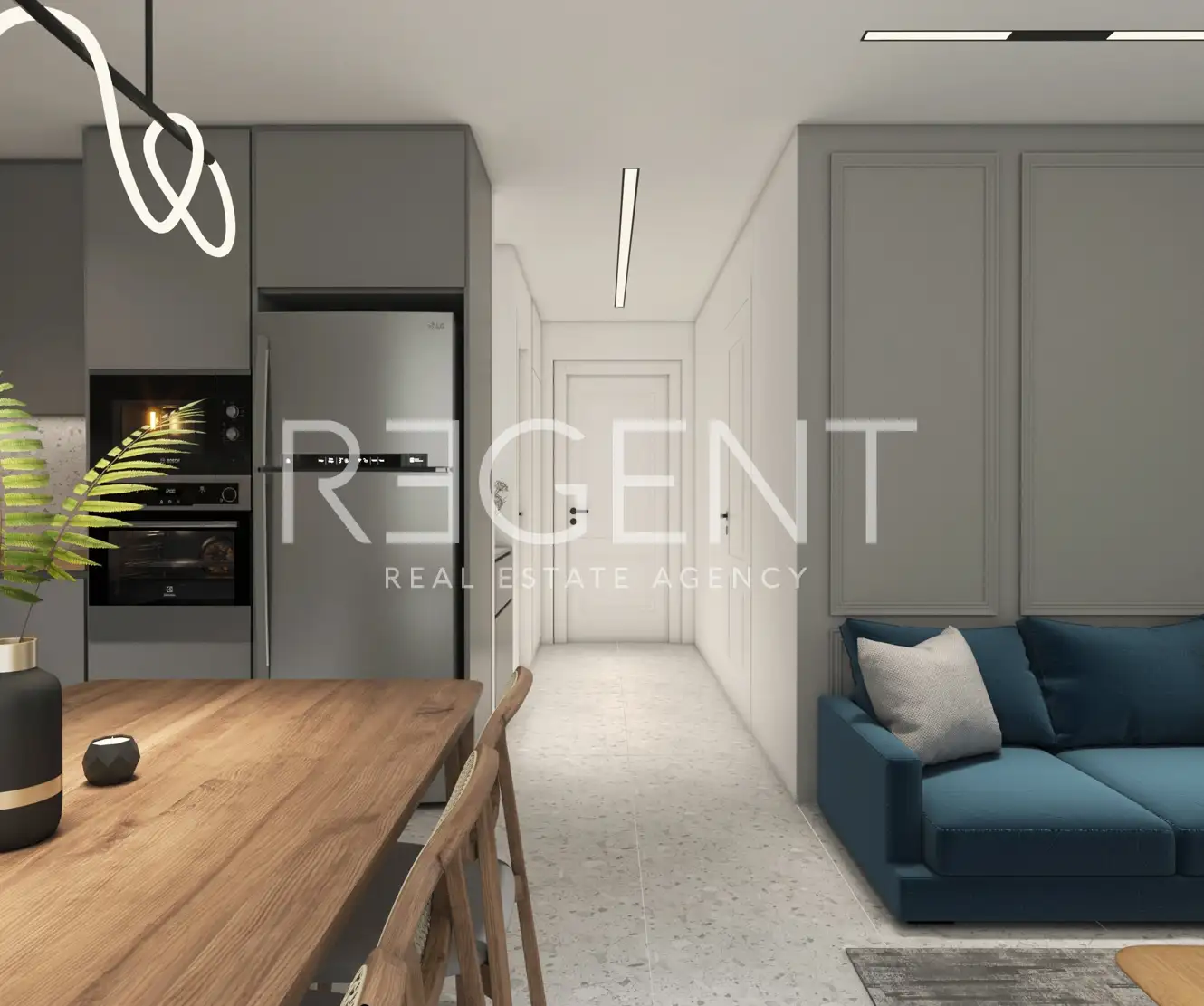 Pula, Banjole - Dvosoban apartman s pogledom na more