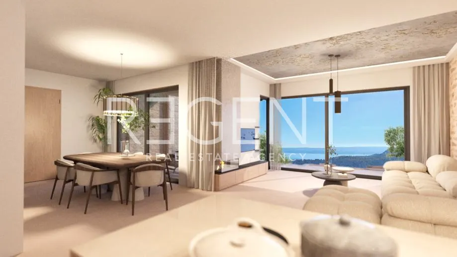 Omiš - Moderná vila vo výstavbe 154 m2