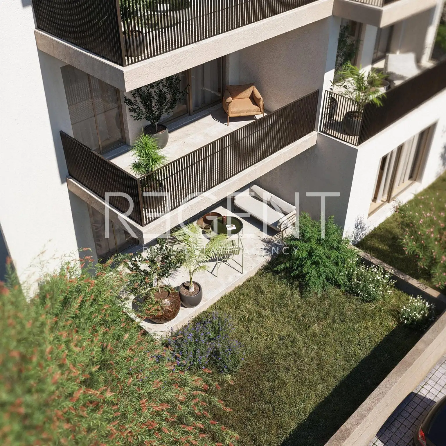 Квартира 60,33 м², Каштел Штафилич — 3-комн., новостройка, первая линия от моря