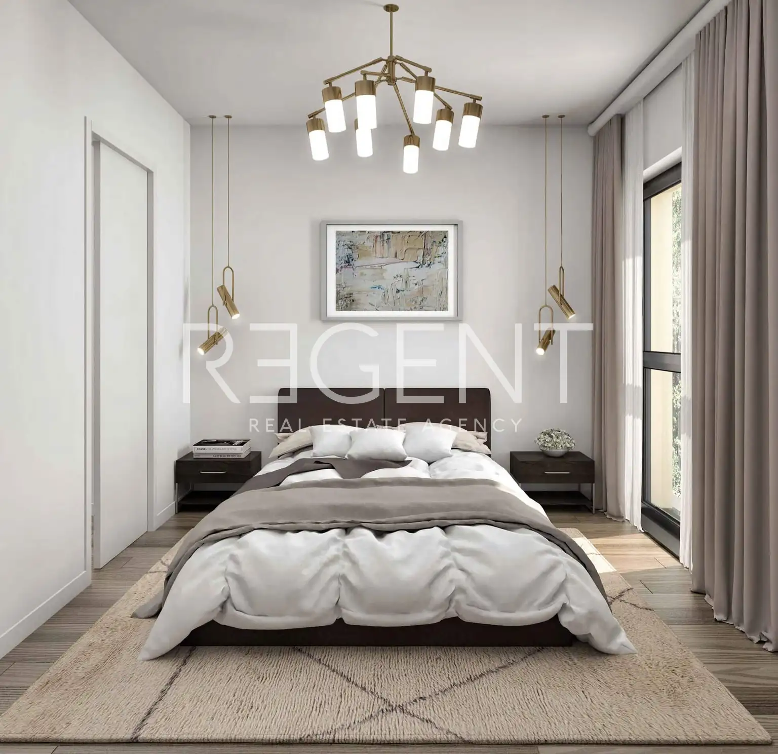 Zagreb, Ribnjak, Gold Residence – Peterosoban stan u centru grada