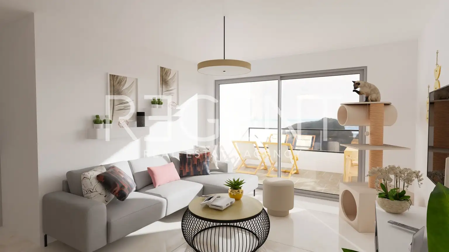 Makarska, Blato - Penthouse u novogradnji blizu mora