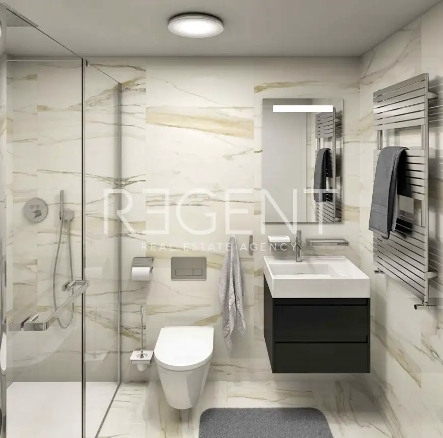 Záhreb, Ribnjak - Luxusný dvojizbový byt v centre mesta prvý prenájom, novostavba