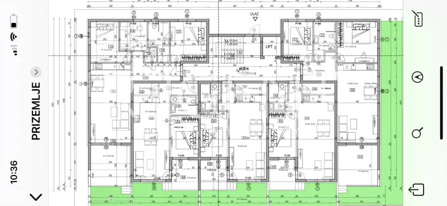 Trogir, Seget Donji – Dwupokojowe mieszkanie z loggią 75 m2, nowy budynek