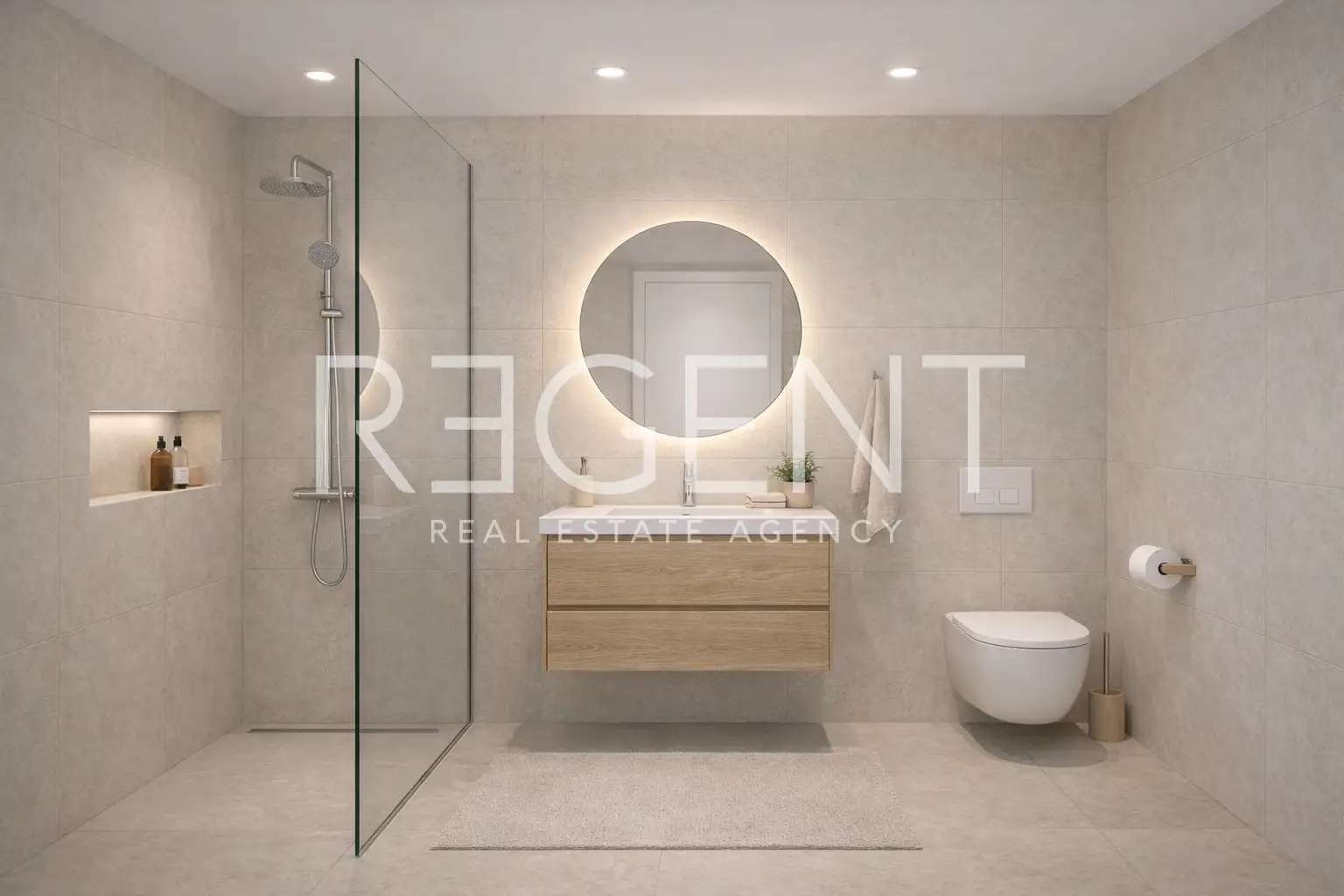 Makarska, Zelenka - trosoban stan u novogradnji s velikim balkonom