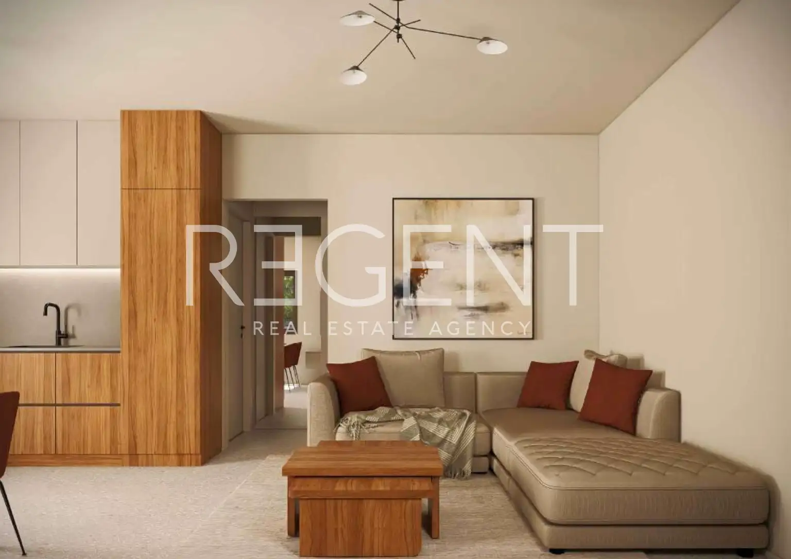 Omišalj, Krk – 1-bedroom apartment 82 m² with two terraces, a storage room and 2 parking spaces