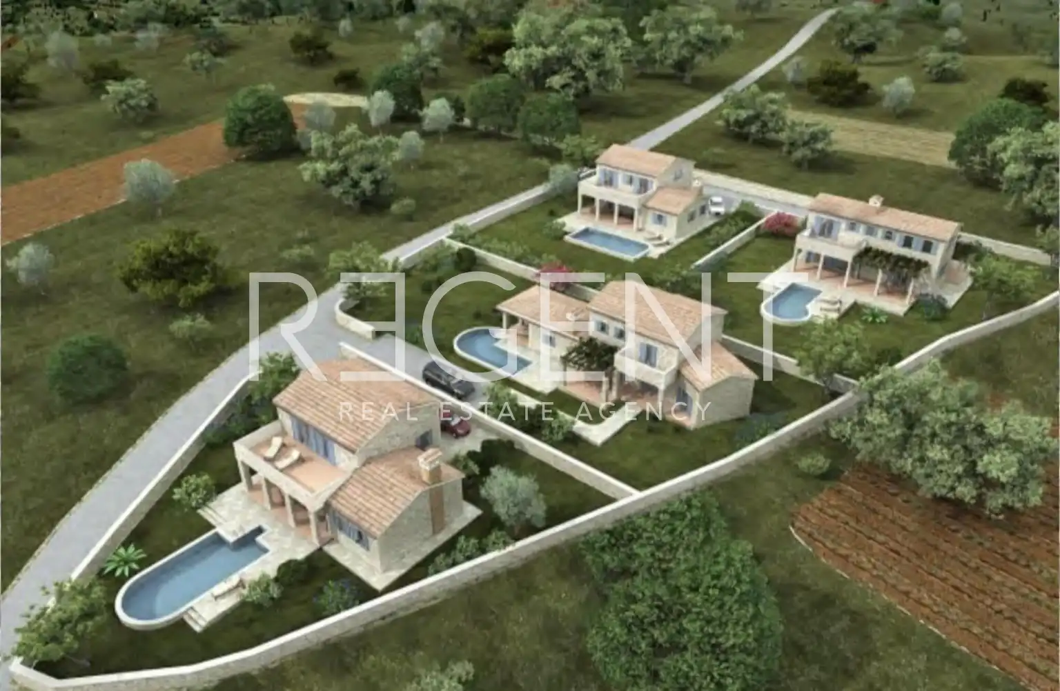 Istrie, Karojba - Projekt Vila v řadě