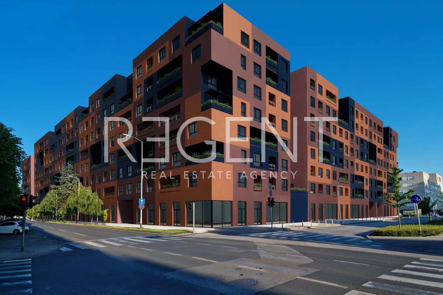 Záhreb, Črnomerec - Moderný dvojizbový byt 96 m2 novostavba