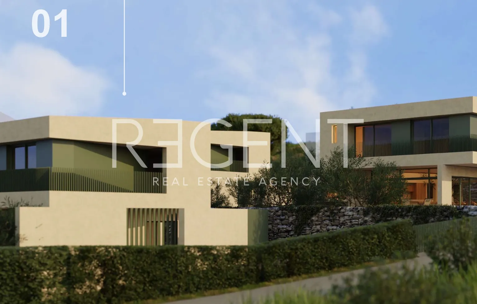 Brač, Sutivan - Trosobna dvoetažna vila sa bazenom i pogledom na more 109 m2