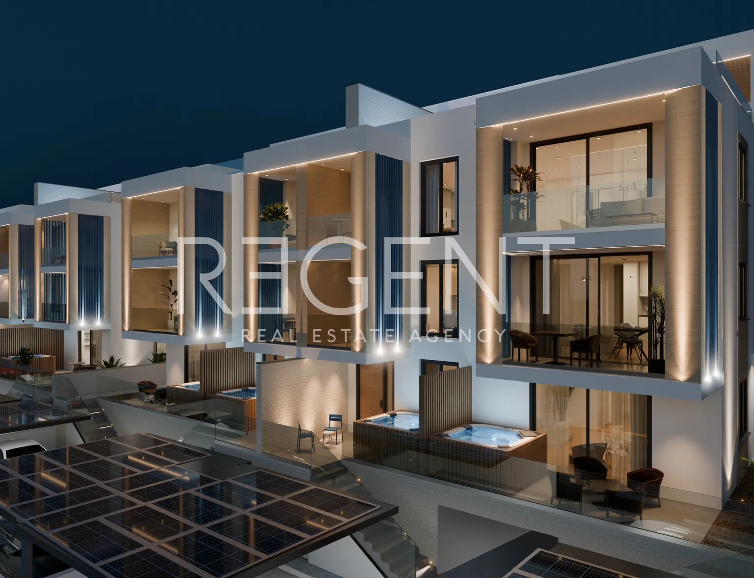Trogir, Čiovo - Penthouse u luksuznom apartmanskom naselju u blizini mora 82 m2