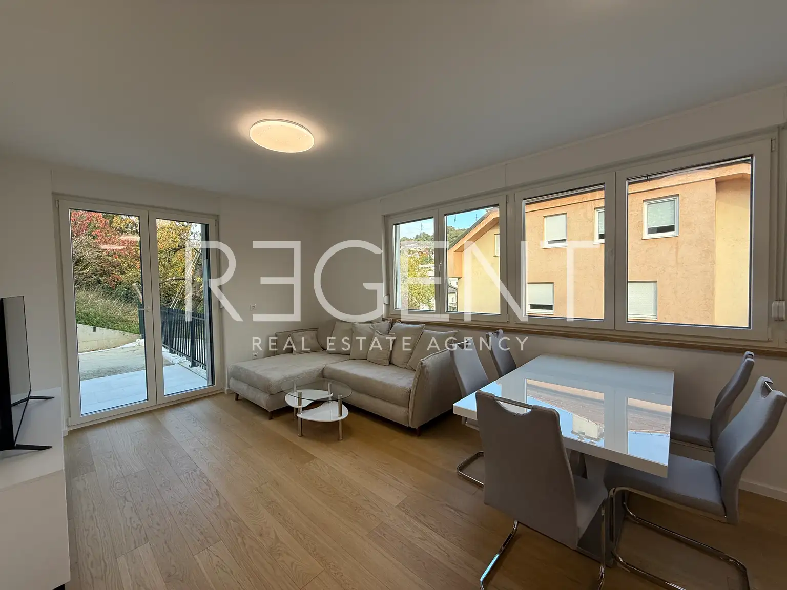 Záhřeb, Gračani – třípokojový byt se zahradou a garáží