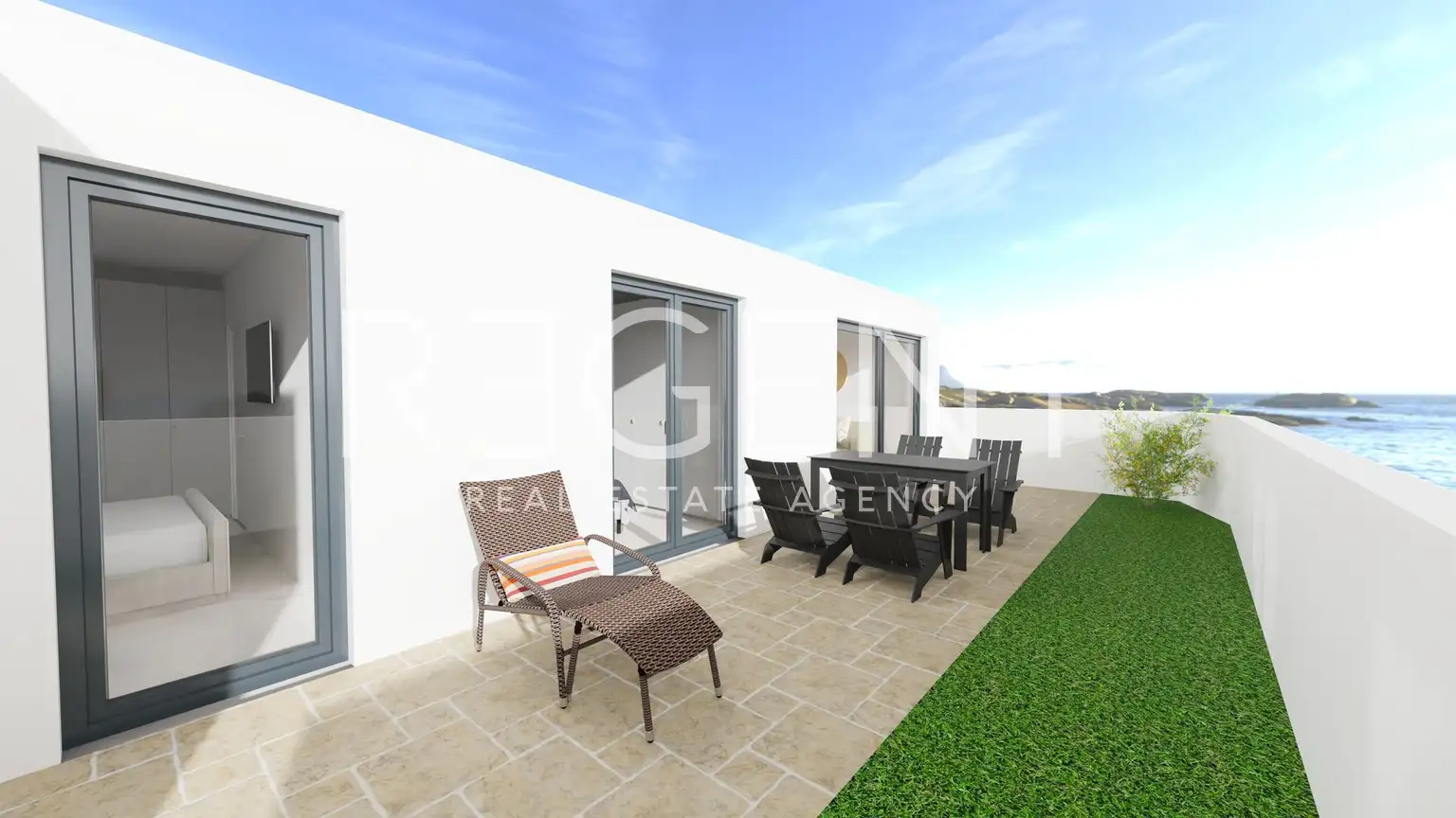 Makarska, Blato - dvosoban stan u novogradnji blizu mora