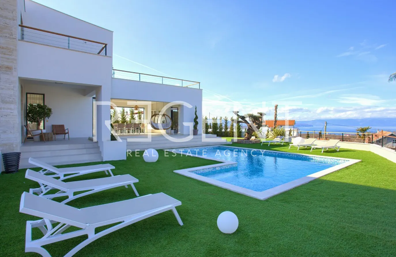 Krk, Malinska - Moderní Vila