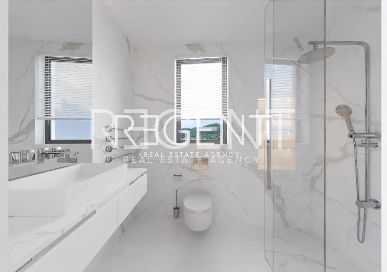 Opatija, Ičići – Luxusní třípokojový byt s jacuzzi 144m2