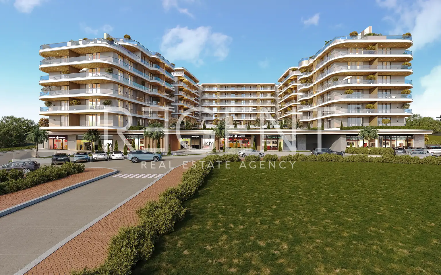 Zadar, Červené domky - Luxusní třípokojový byt 78 m2 novostavba