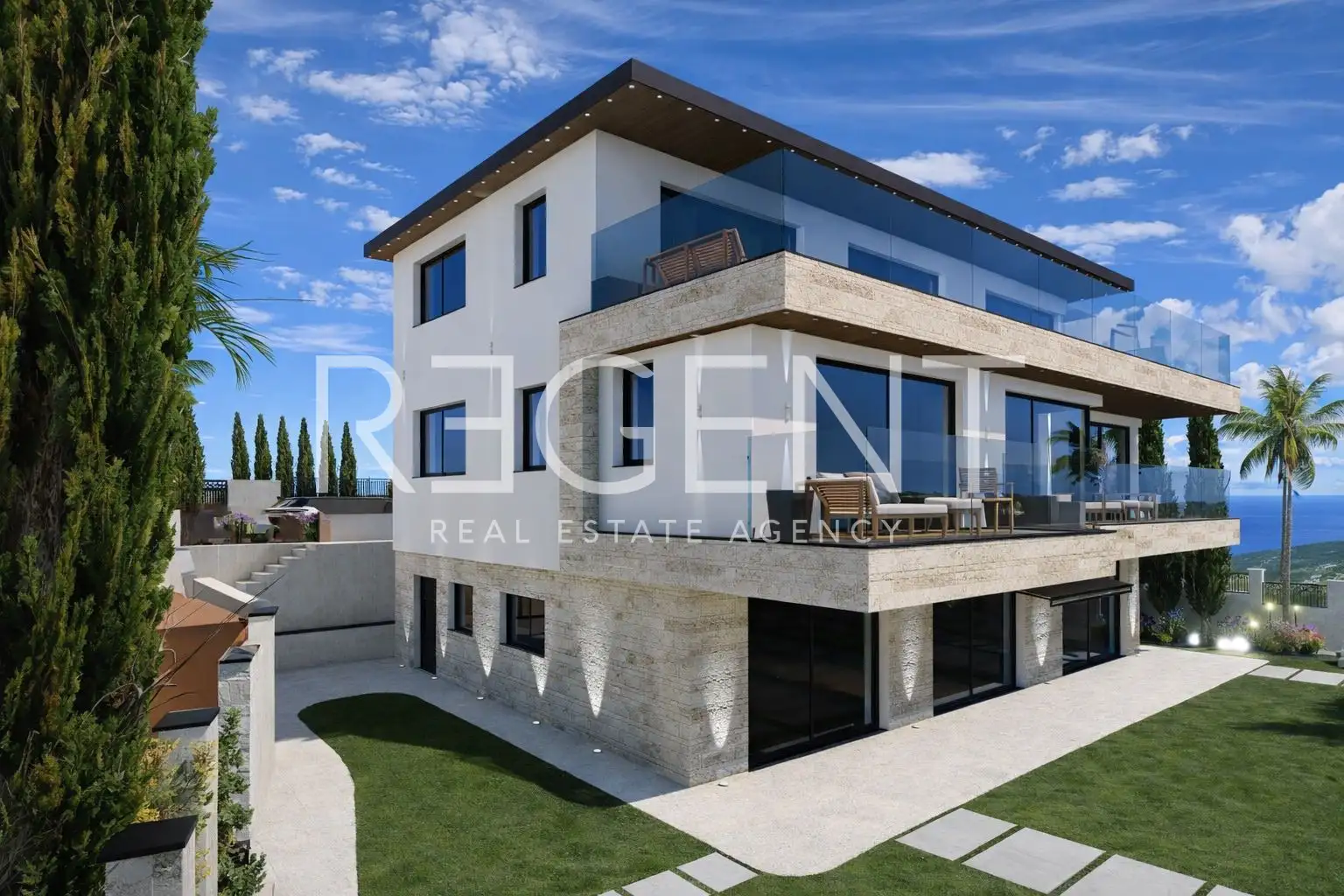 Opatija - Penthouse de luxe avec vue panoramique