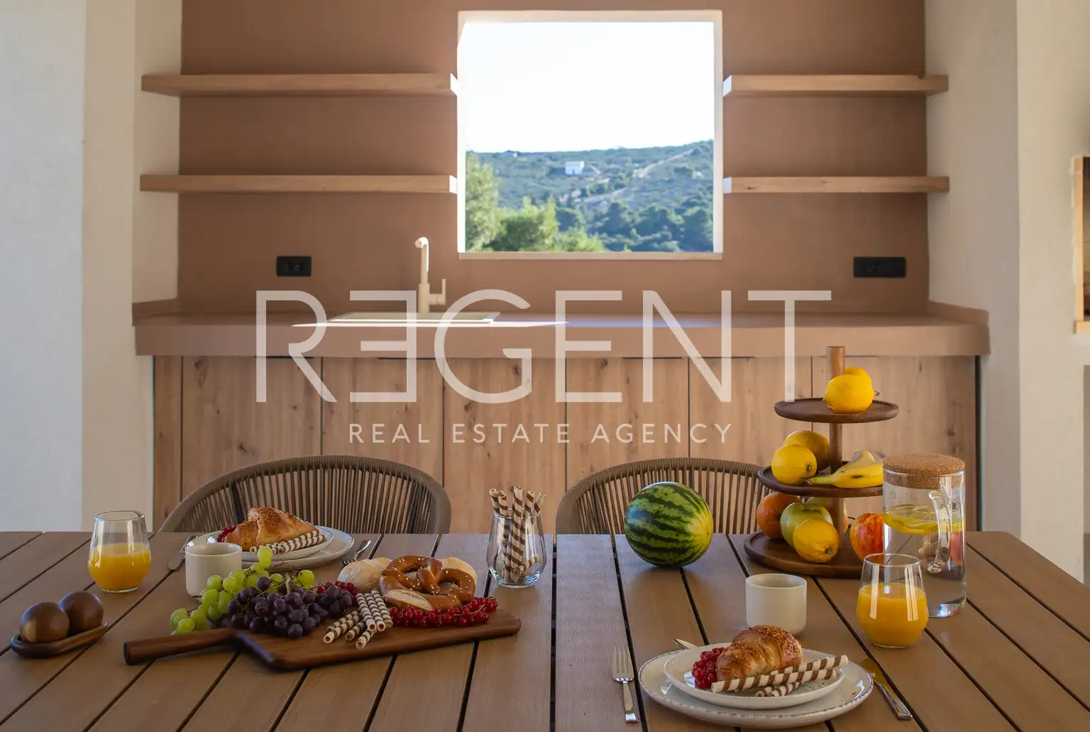 Brač, Splitska - Maison avec vue sur la mer