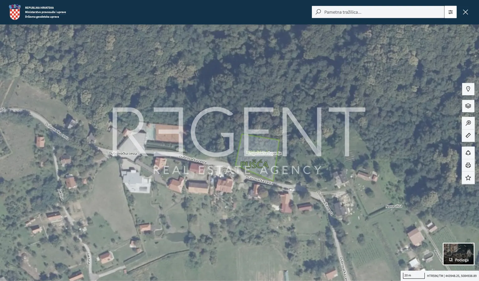 Zagreb, Pušća – Deux terrains à bâtir de 840m2