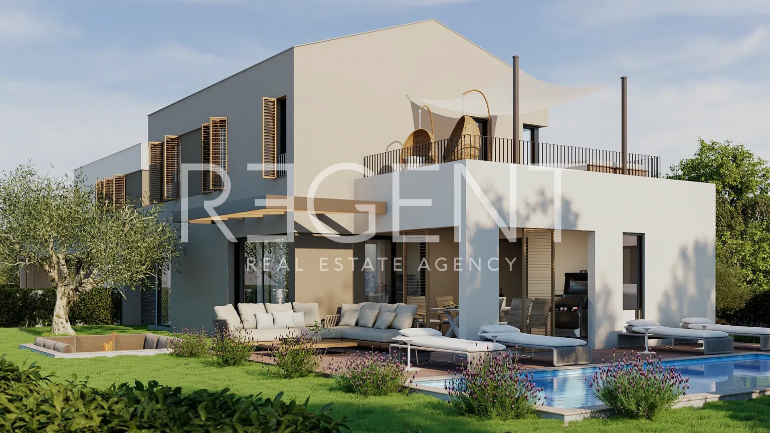 Istra, Poreč - Moderna vila s bazenom 165 m2