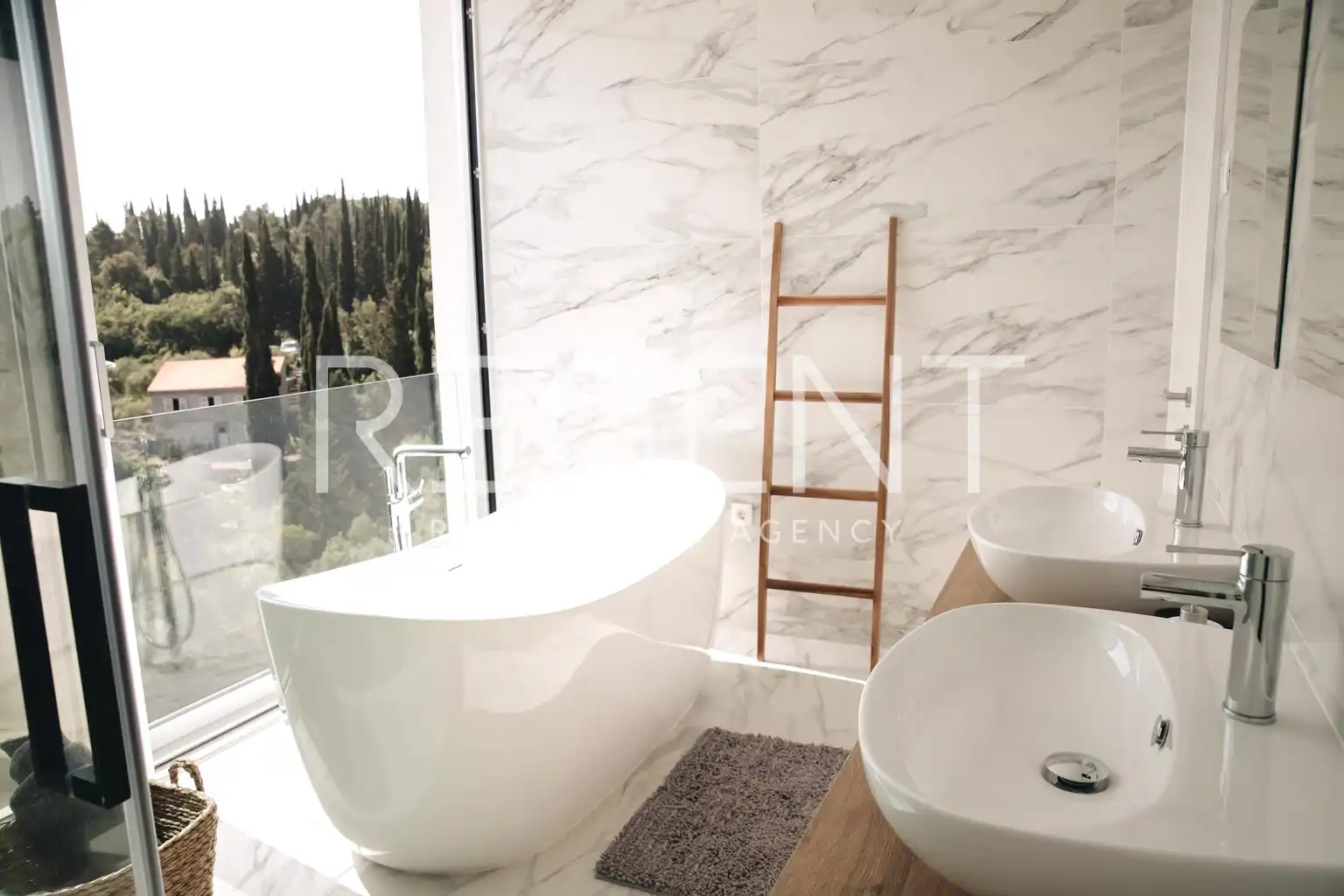 Korčula, Žrnovo - Villa familiale de luxe avec une vue imprenable 360 m2