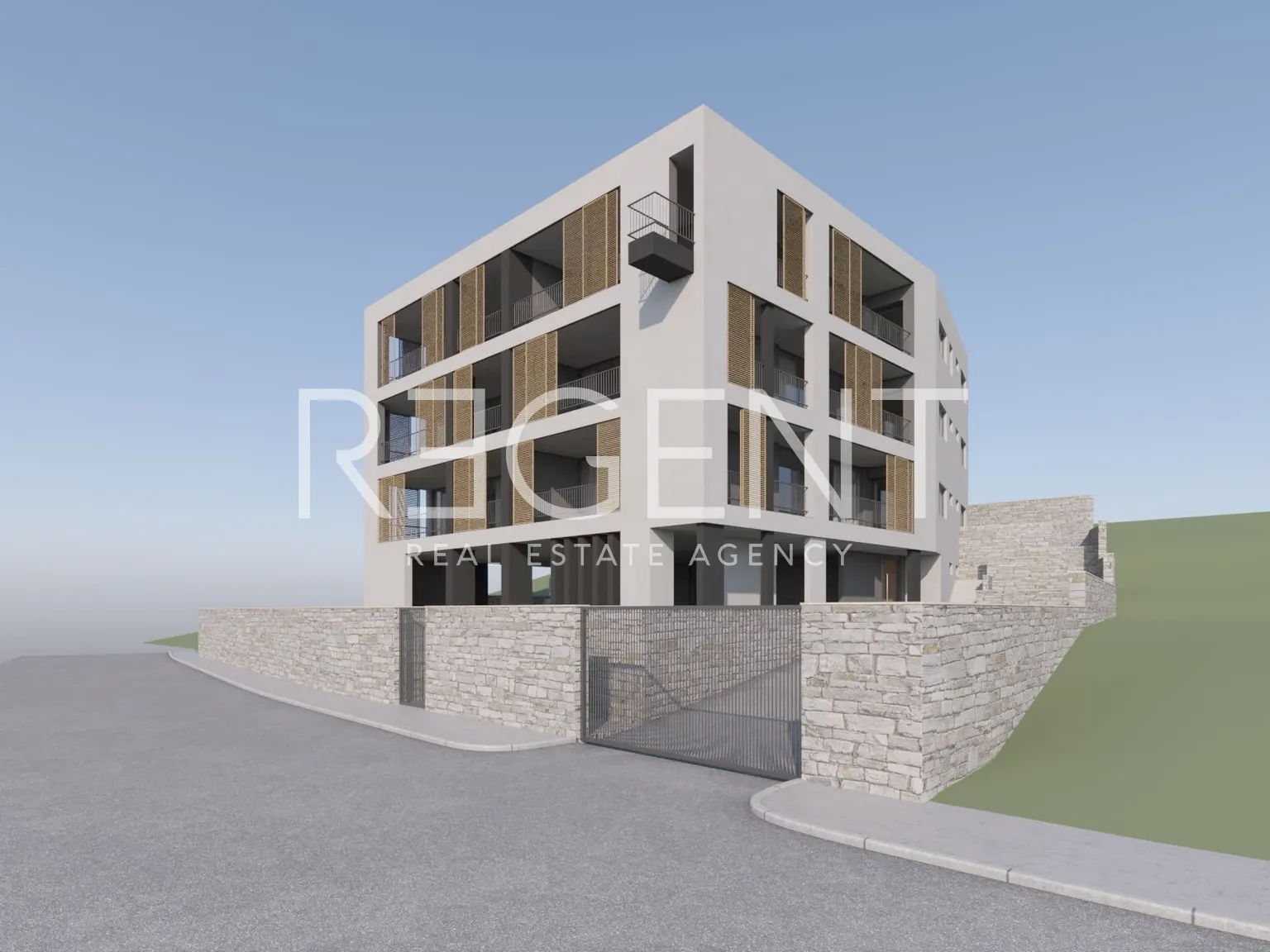 Korčula, Vela Luka - Ekskluzivni stan u izgradnji prvi red uz more 118 m2