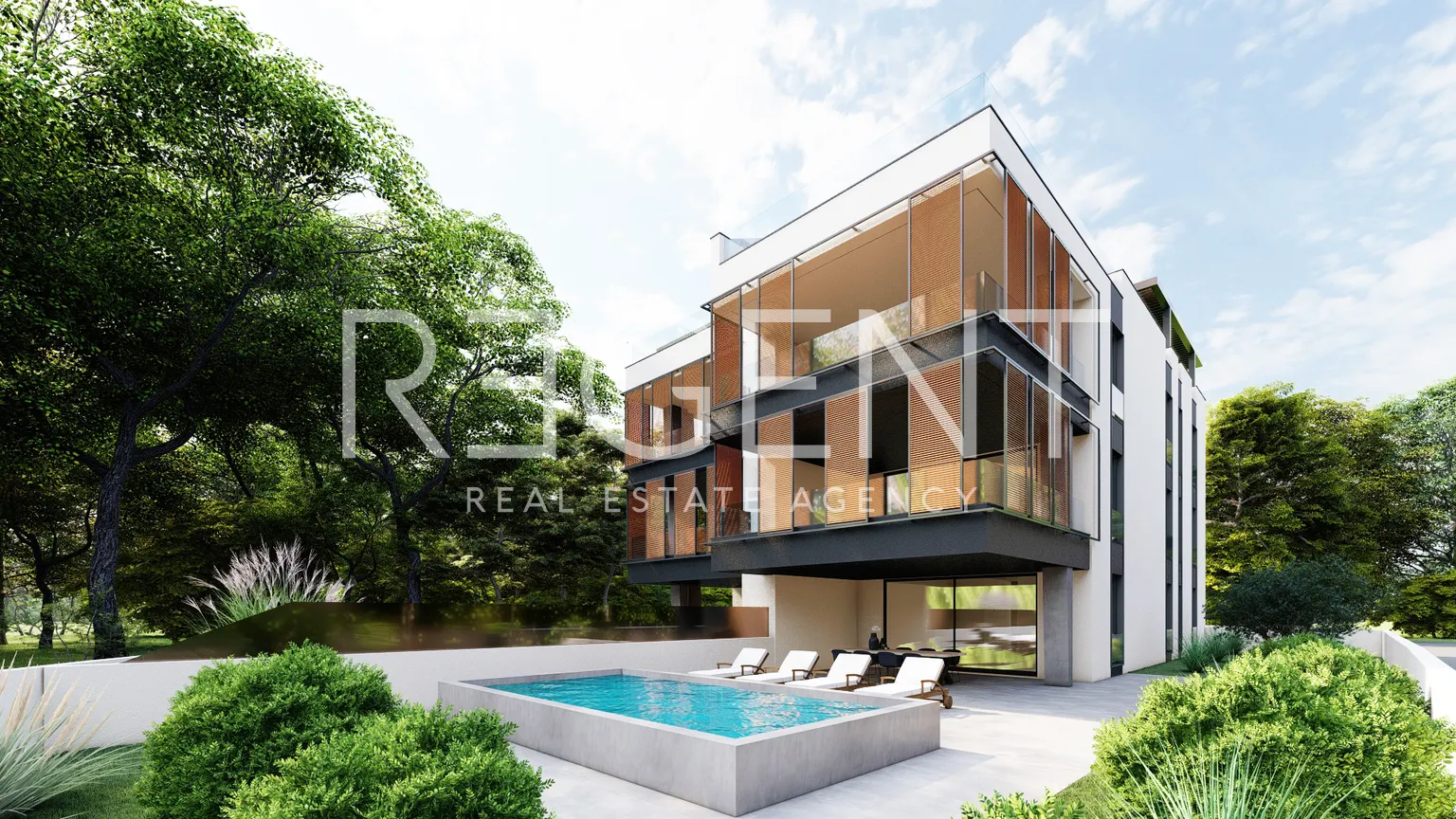Zadar, Diklo - Luksuzan trosoban stan 120 m2, NOVOGRADNJA