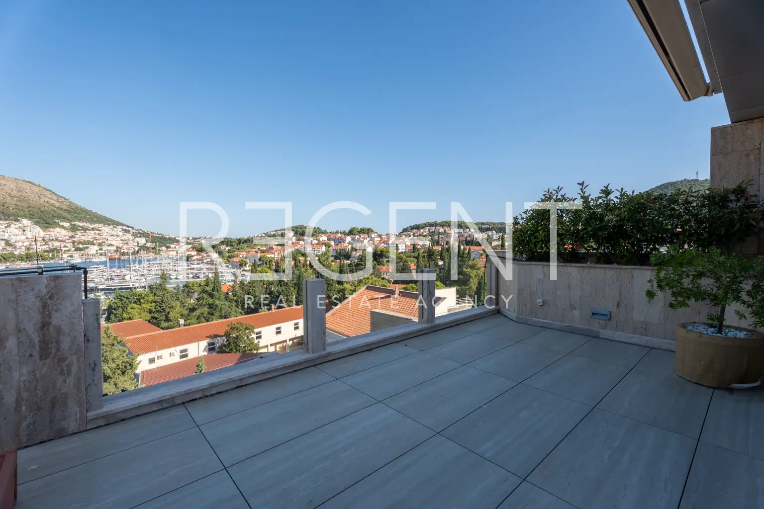 Dubrovnik, Lapad - Luxuswohnung mit drei Terrassen und Meerblick
