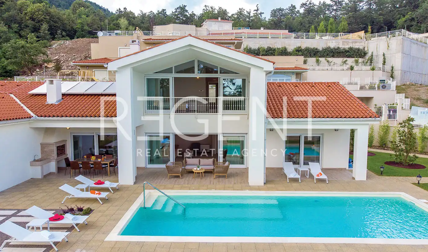 Opatija, Veprinac – Luksusowa willa na działce o powierzchni 1034 m2