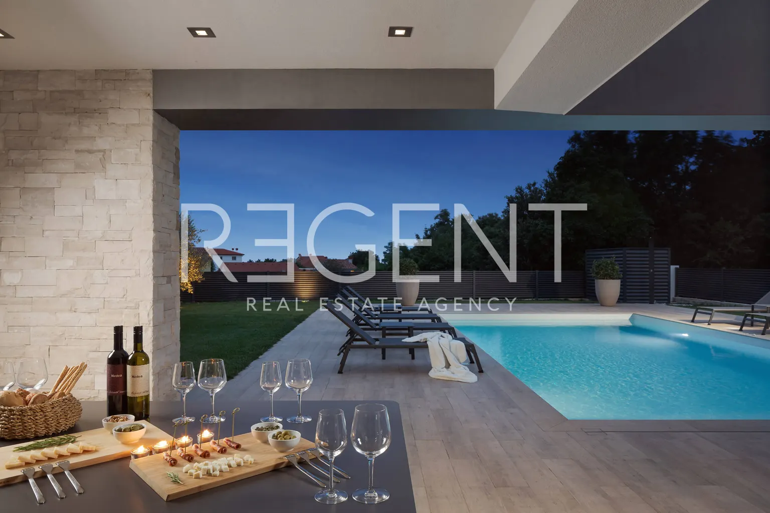 Istra, Ližnjan - luksuzna vila s privatnim bazenom 400m2