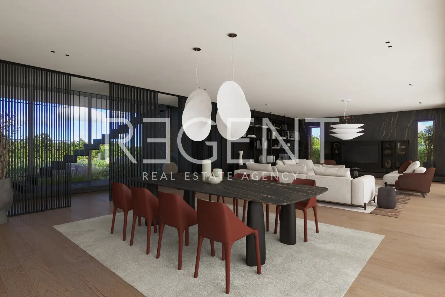 Истра, Каштелир - Вилла 450 м², винный погреб, велнес, гараж
