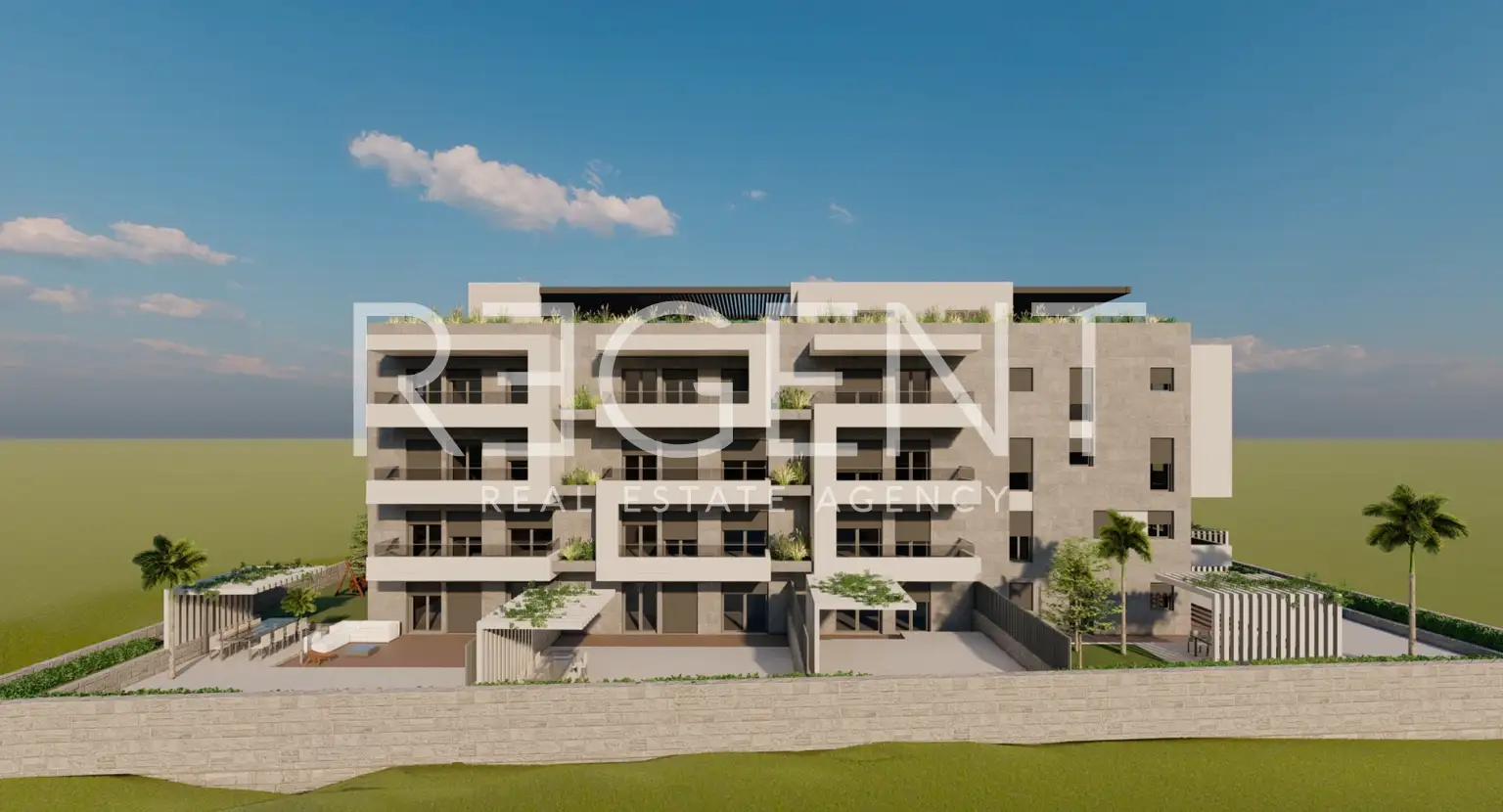 Split, Duilovo - Appartement de quatre pièces avec deux balcons