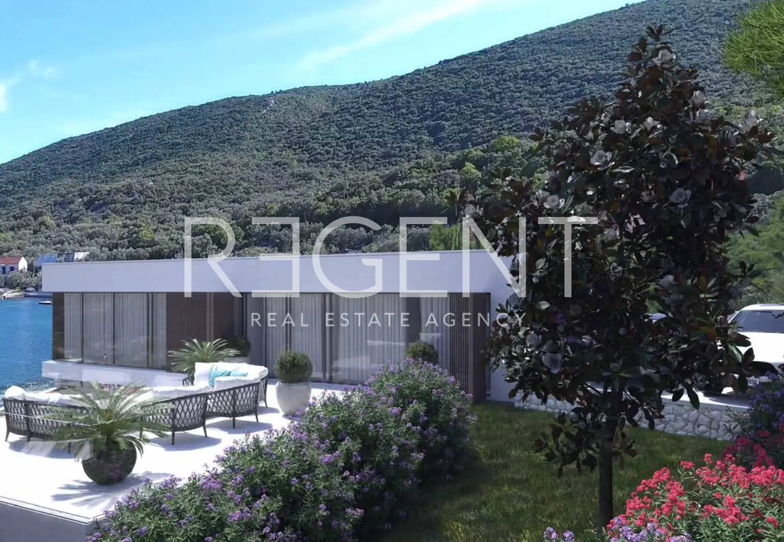 Pelješac, Brijesta - Stavebný pozemok s výhľadom na more 4250 m2