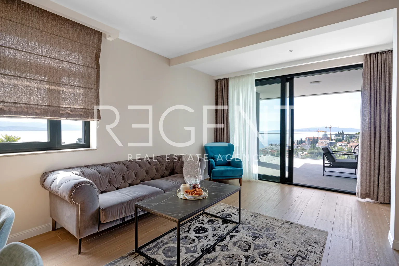 Kvarner, Opatija, Centar - Luksuzan četverosoban stan 107 m2, NOVOGRADNJA