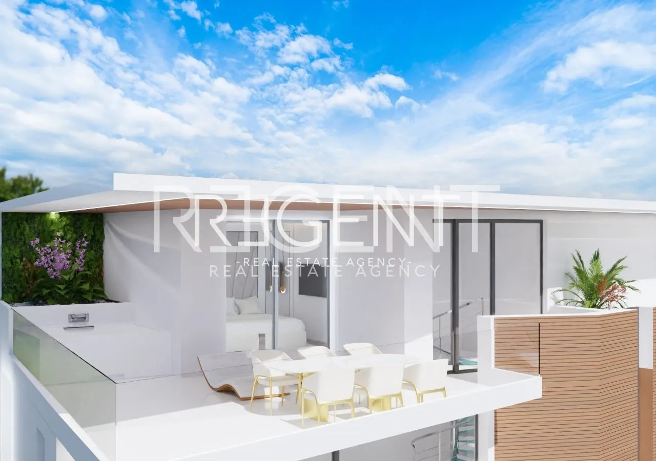 Opatija, Ičići – Luxusní třípokojový byt s jacuzzi 144m2