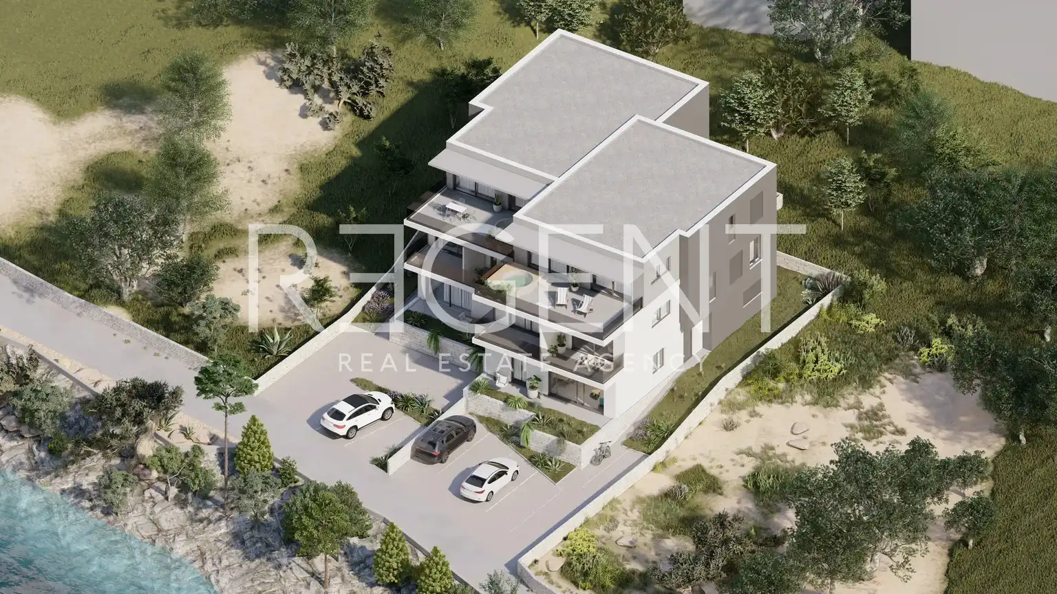Sebenico, Brodarica - Appartamento moderno in un nuovo edificio di 93,56 m2