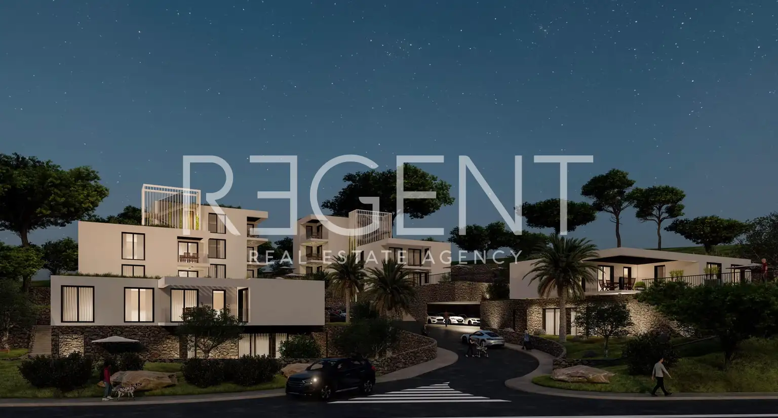 Primošten, Appartement 100m² — 2 chambres, 2 terrasses, jardin, jacuzzi