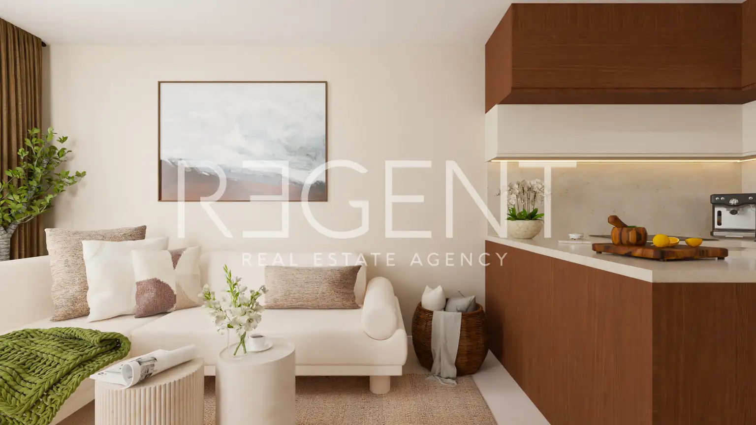 Vabriga – mieszkanie dwupokojowe z tarasem