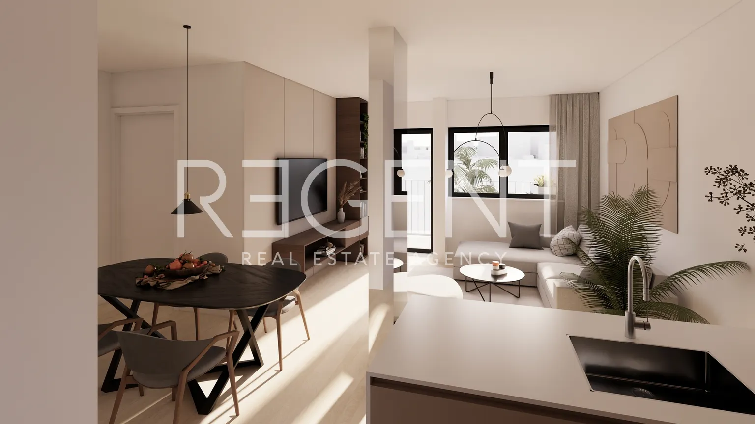 Zagabria, Črnomerec - appartamento con quattro camere da letto con balcone e loggia 71 m2 nuova costruzione