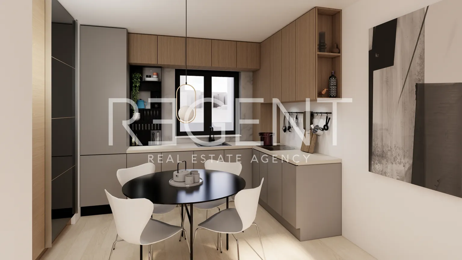 Záhřeb, Črnomerec - čtyřpokojový byt s balkónem a lodžií 71 m2 novostavba