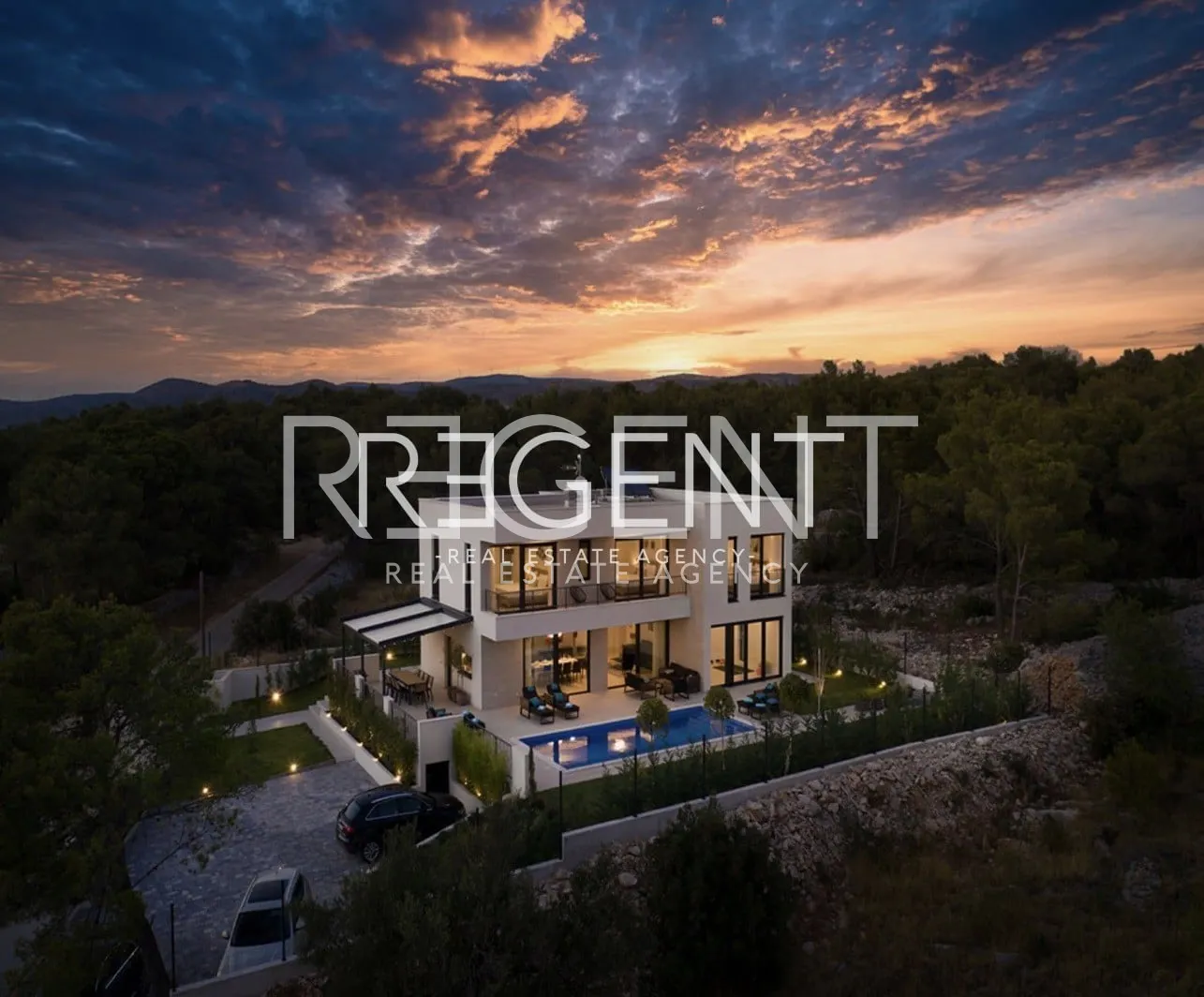 Šibenik, Brodarica – Neue wunderschöne Villa
