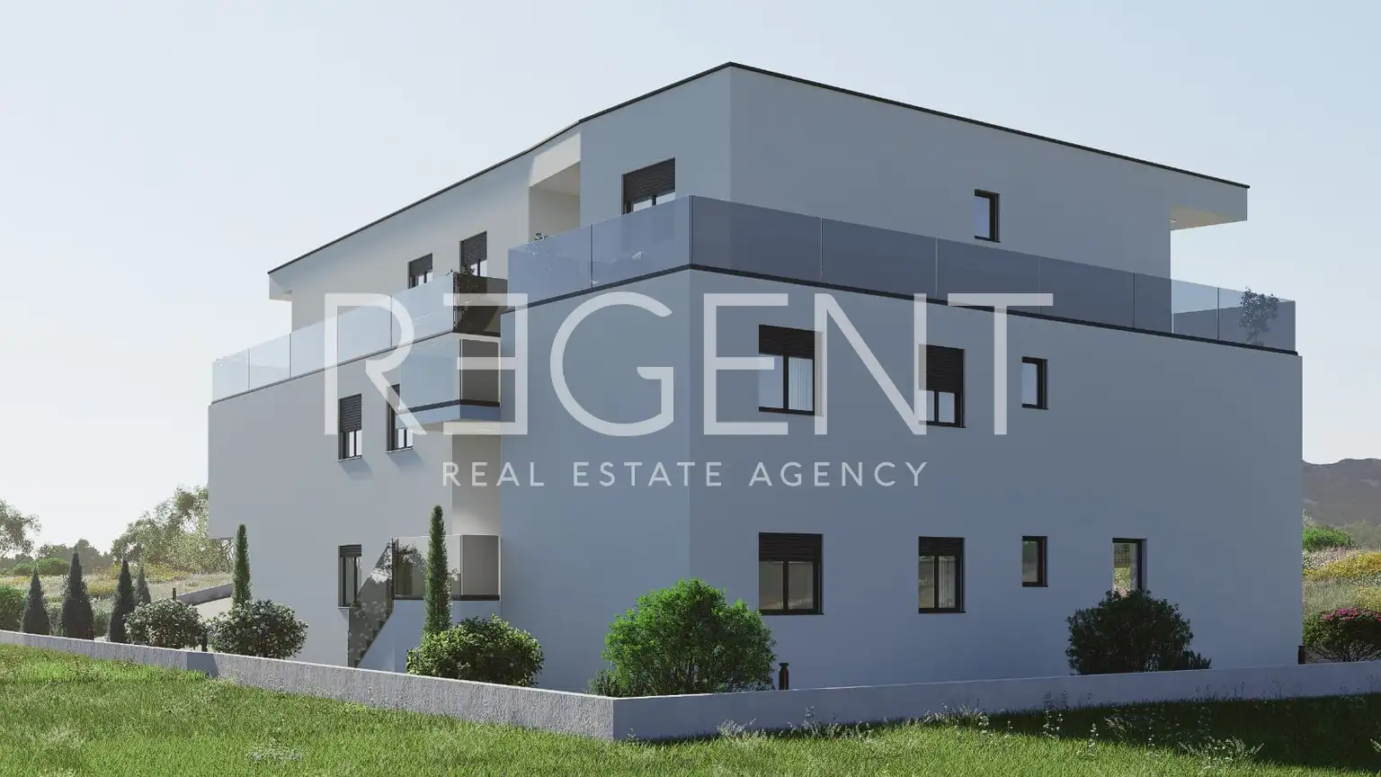 Kaštela, Kaštel Novi - Zwei-Zimmer-Wohnung in modernem Neubau