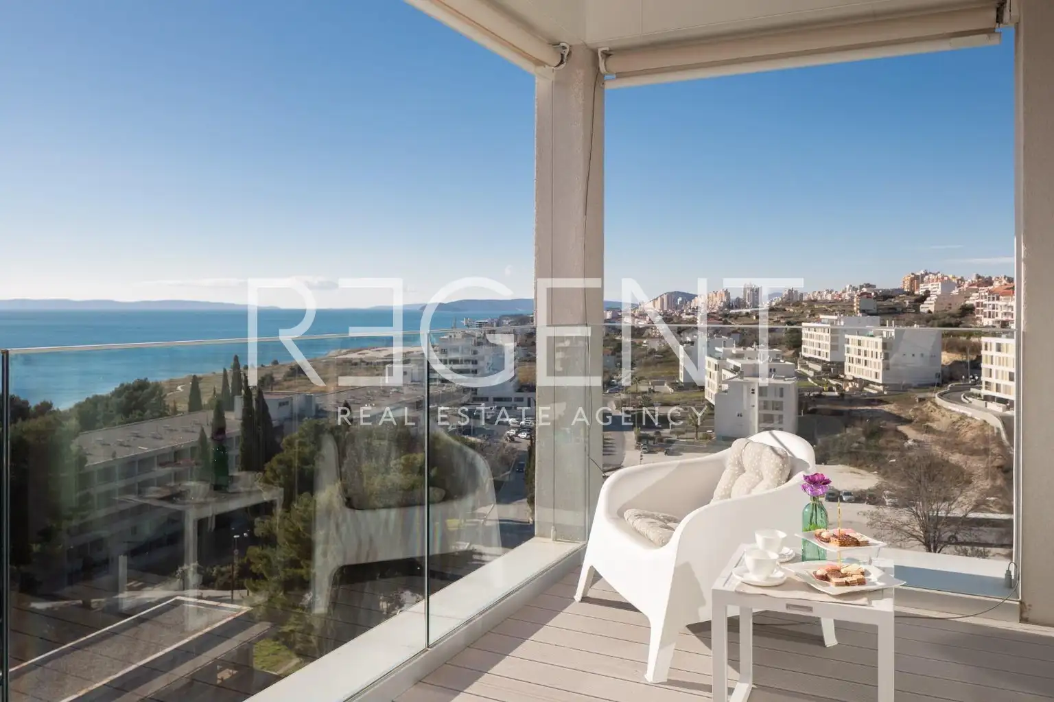 Split, Žnjan – apartment, 90 m², for rent, terrace, sea view