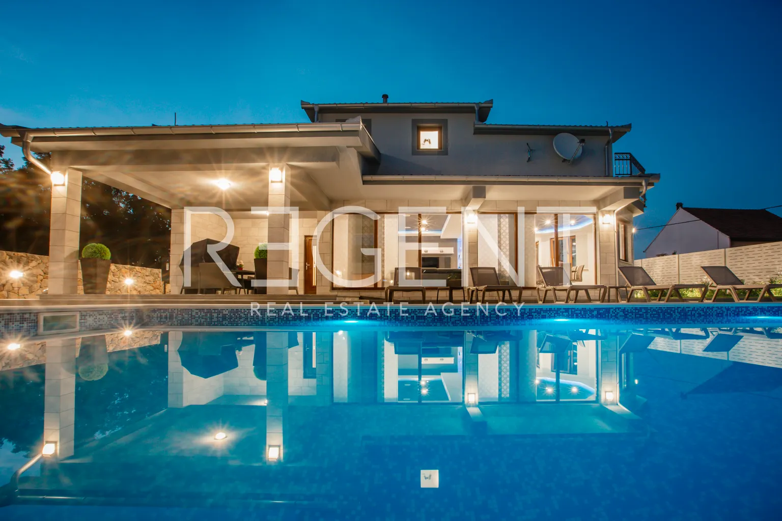 Imotski, Proložac - Modernly decorated villa 277 m2 on a plot of 1360 m2 in a quiet environment