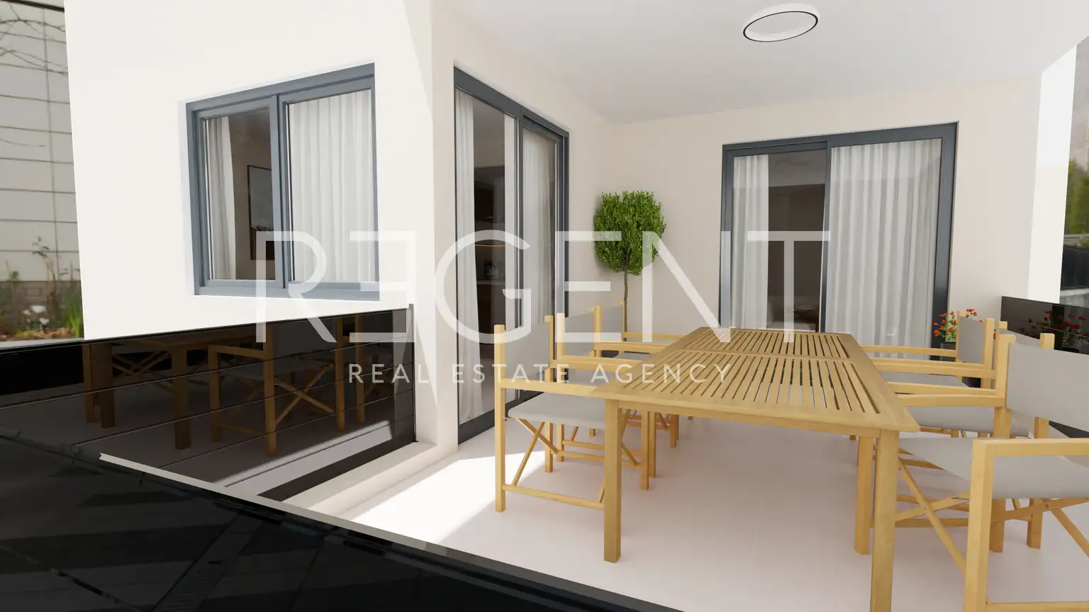 Vabriga – mieszkanie dwupokojowe z tarasem