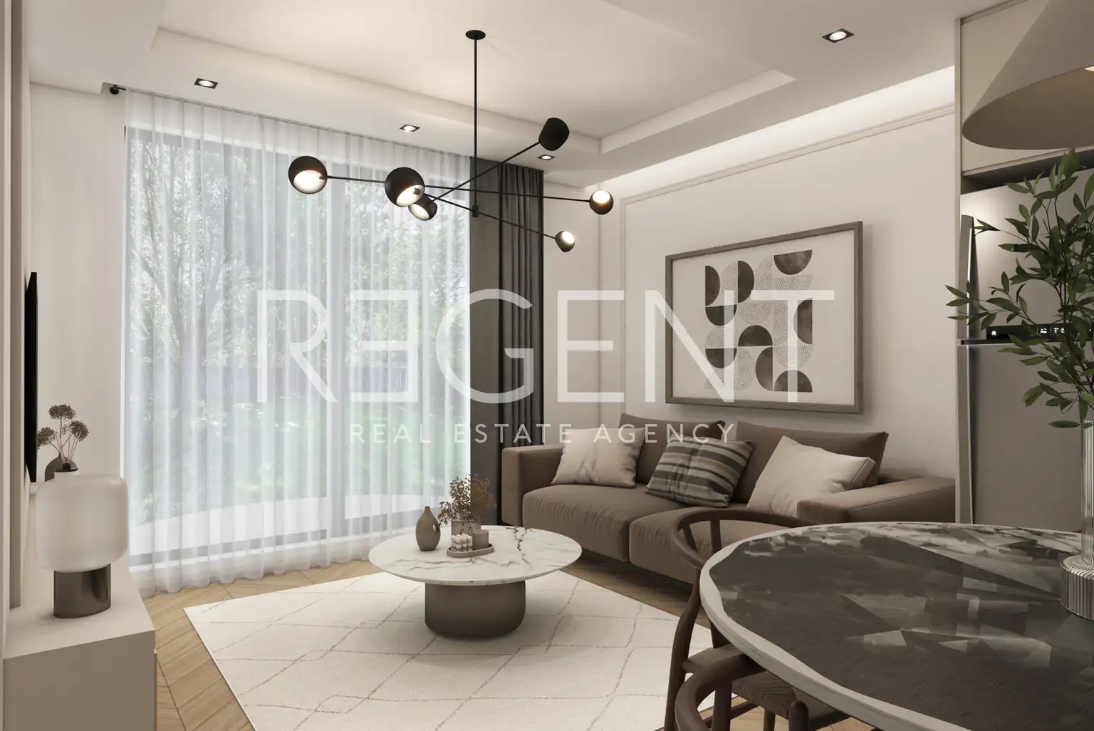 Pula, Banjole - Trosoban apartman s pogledom na more