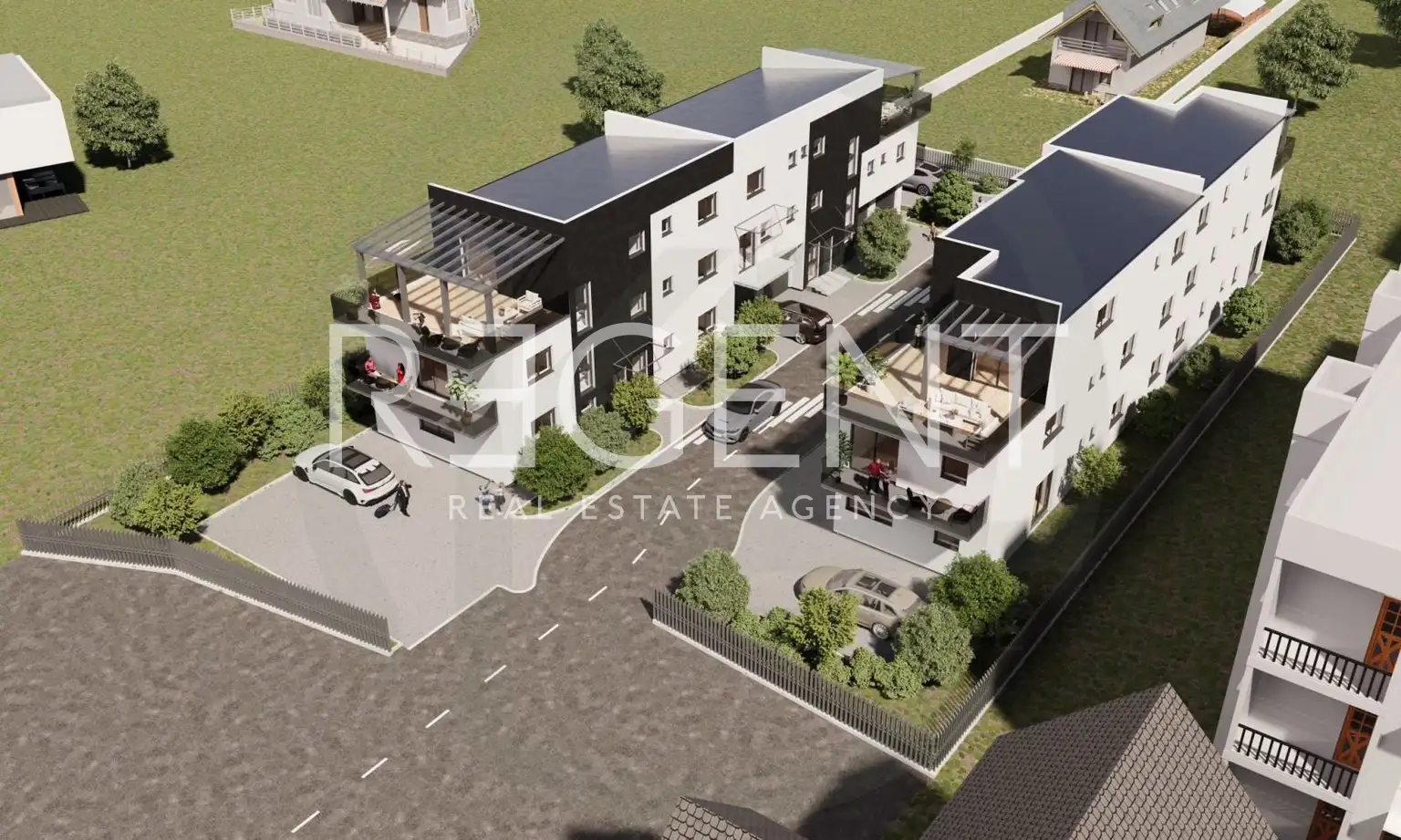 Zagreb, Sesvete - modern new building with a garden in a quiet location