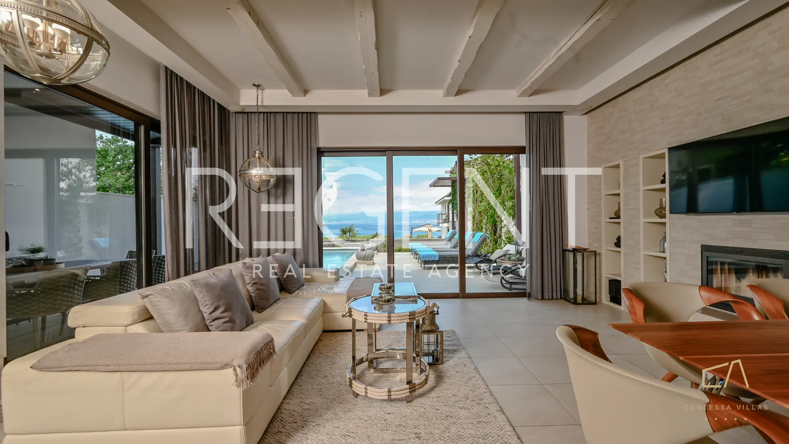 Krk - Luxusní vila k pronájmu 160 m2